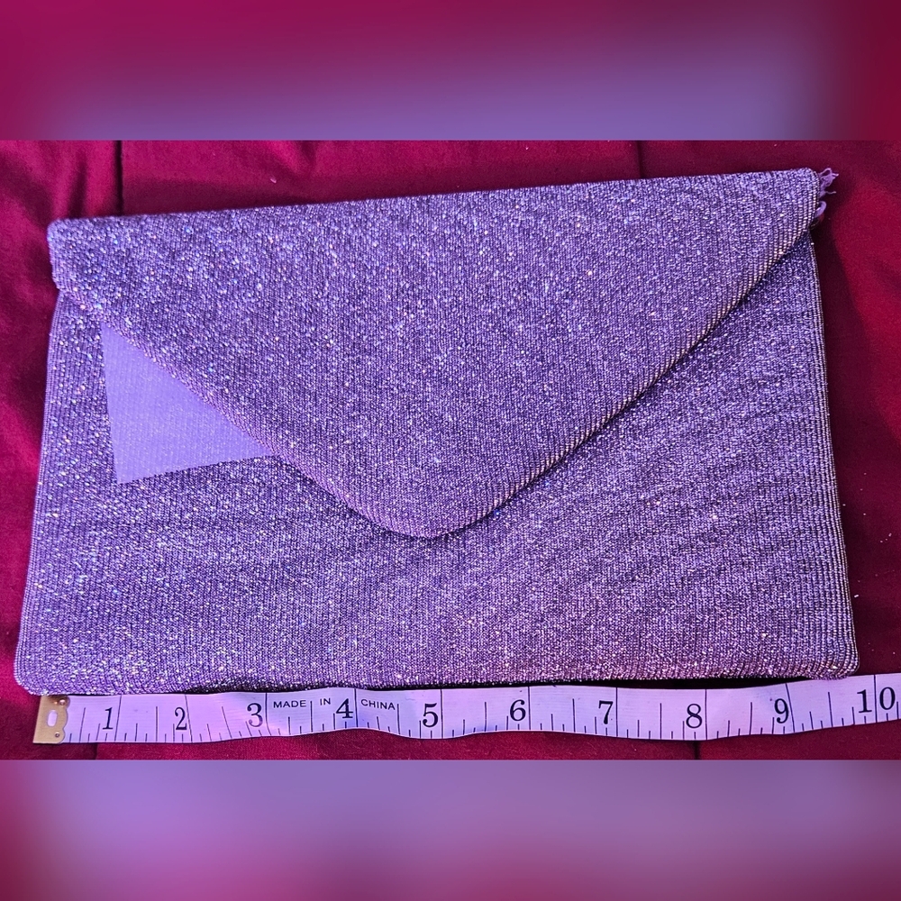 (3) A New Day Silver Clutch Bags - Picture 4 of 7